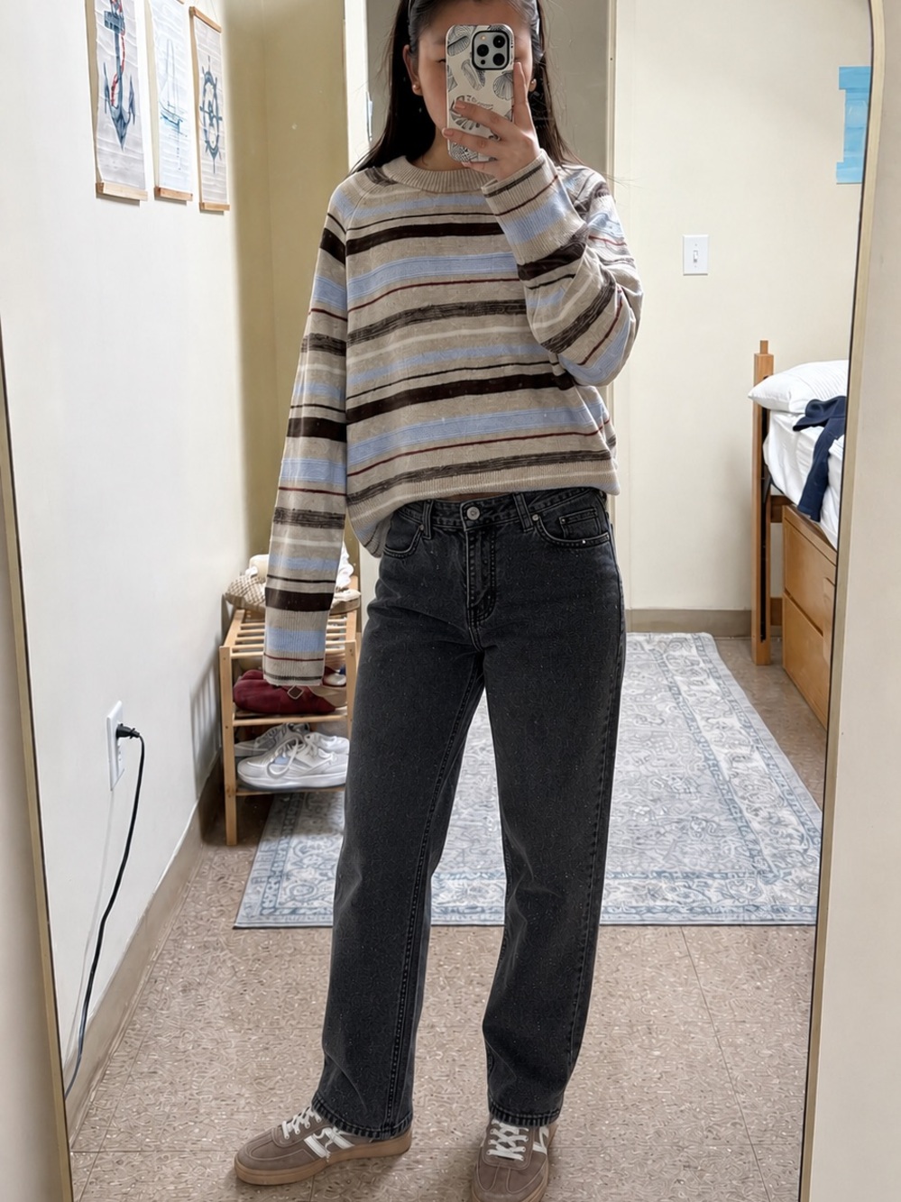 PacSun Black Wash mom Jeans